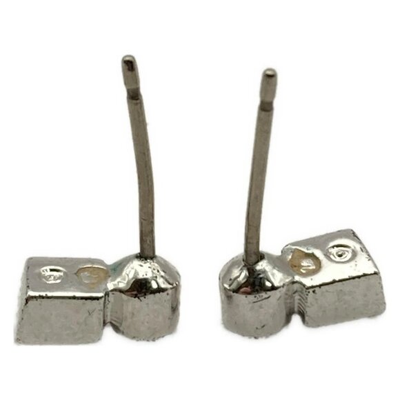 Auth SWAROVSKI - Silver Clear Hardware Swarovski Crystal Earrings - Picture 3 of 3